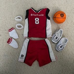 RETIRED american girl basketball outfit